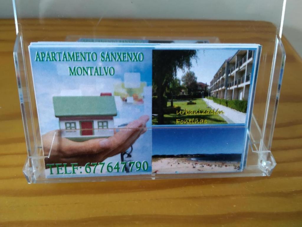 דירות Apartamento Fontinas Sanxenxo Montalvo מראה חיצוני תמונה