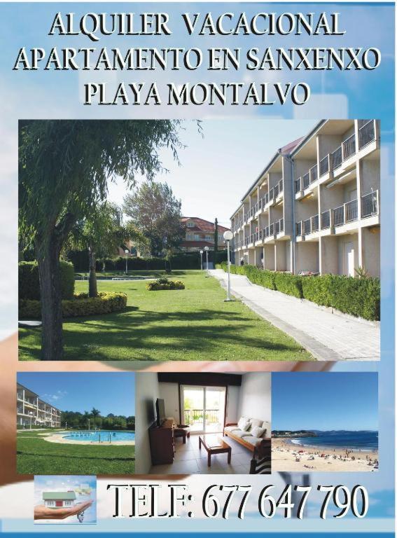 Apartamento Fontinas Sanxenxo Montalvo מראה חיצוני תמונה